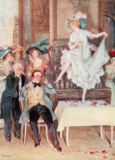 The Merry Widow: At the Supper Party by Talbot Hughes